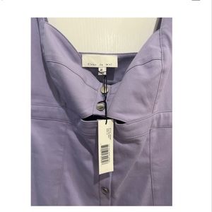 Size 10, lavender dress by Fleur du Mal. Never worn, brand new with tags.